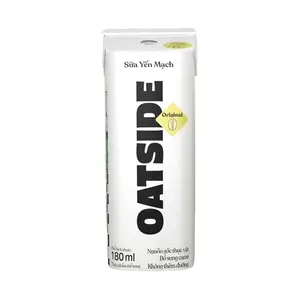 Sữa Yến Mạch Không Đường, Oat Milk, Barista Blend, No Added Sugar (180ml) - OATSIDE
